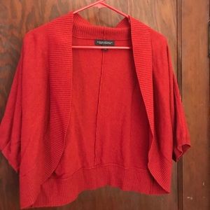 Banana Republic Crimson Red Bolero size xl